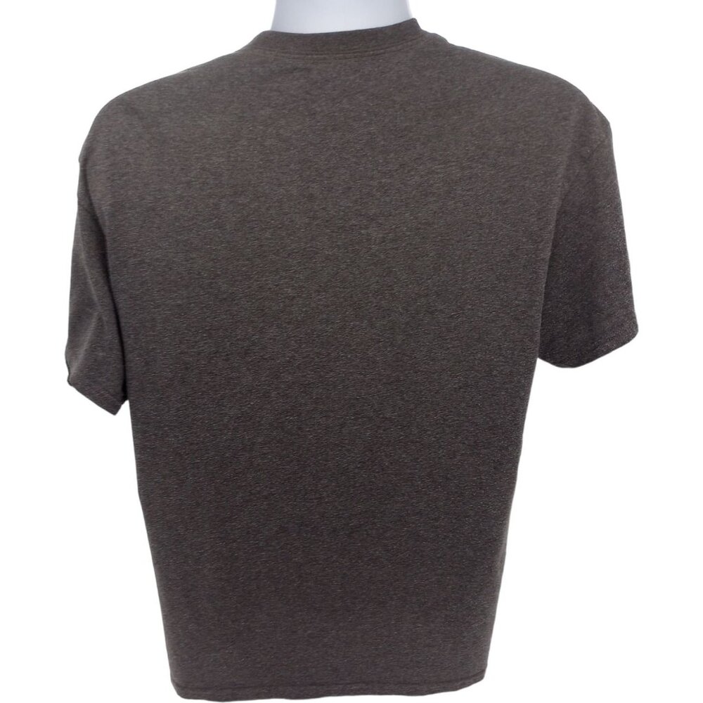 Marvel Deadpool Riding Unicorn Rainbow Gray Graphic T-Shirt Adult Size Large - Picture 3 of 11